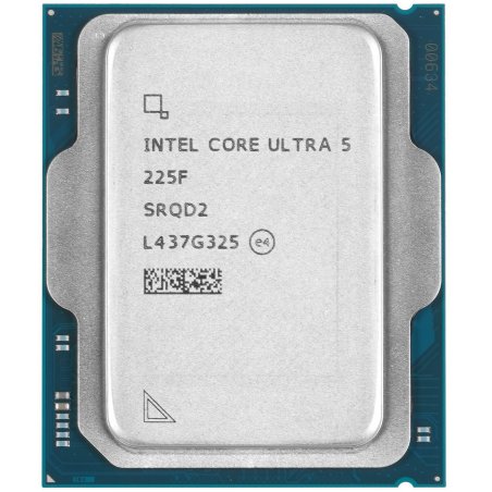 Процессор Intel Core Ultra 5 225F OEM AT8076806416 S1851, 3.3-4.9GHz, 6P+8E cores/14 threads, 22Mb+20Mb, 65-121W, AI Boost, GNA