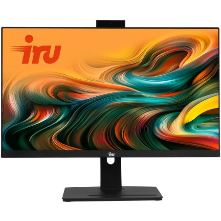 Моноблок IRU 23IM 23.8" Full HD i5 12450H (2) 16Gb SSD 512Gb UHDG 730 noOS GbitEth WiFi BT 120W Cam черный 1920x1080