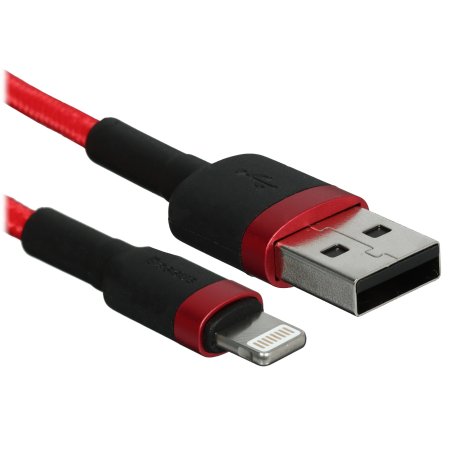 Baseus cafule Cable USB For iP 2A 3m Red+Red, CALKLF-R09