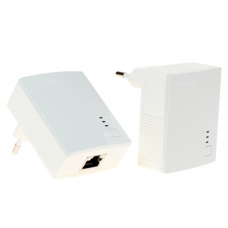 Сетевой адаптер TP-Link TL-PA4010KIT AV600 Nano Powerline Ethernet Adapter Starter Kit, Ultra Compact Size, 500Mbps Powerline Datarate,10/100Mbps Fast Ethernet, HomePlug AV, Green Powerline,Plug and Play, Twin Pa