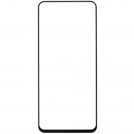 Защитное стекло для экрана DF hwColor-124 черный для Huawei P Smart 2021/Honor 10X Lite 1шт. (DF HWCOLOR-124 (BLACK))