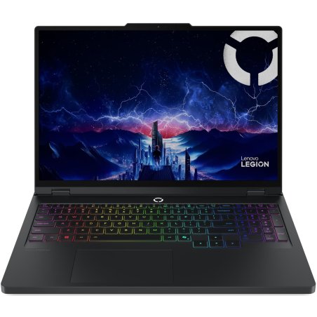 Ноутбук Lenovo Legion Pro 5 16IAX10 Core Ultra 7 255HX 32Gb SSD1Tb NVIDIA GeForce RTX5070 8Gb 16" OLED WQXGA (2560x1600) без ОС черный WiFi BT Cam (83F3000XRK)