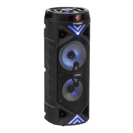 Минисистема Hyundai H-MC180 черный 80Вт/FM/USB/BT/SD/MMC