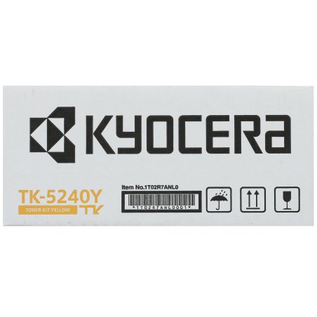 Картридж лазерный Kyocera TK-5240Y (1T02R7ANL0) желтый для P5026cdn/cdw, M5526cdn/cdw 3000 стр.