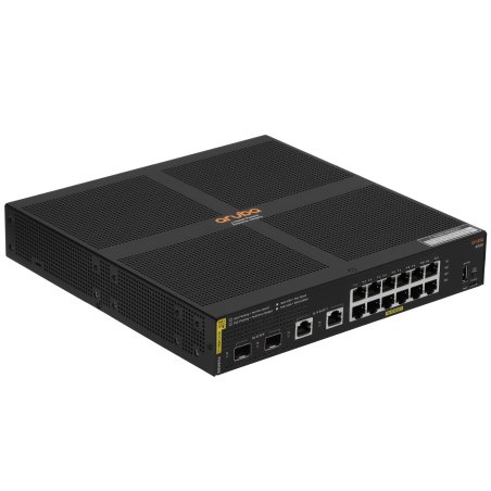 Коммутатор HPE Aruba Networking CX 6000 24G Class4 PoE 4SFP 370W, 24×1 Гбит/с PoE+ + 4×1 Гбит/с SFP, управляемый