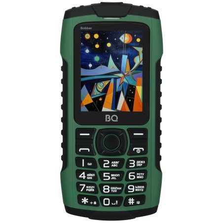 Мобильный телефон BQ 2439 Bobber зеленый