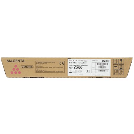 Картридж лазерный Ricoh 841587/841504/842061/842465 тип MPC2551HE черный для Aficio MP C2051/C2551, (10000стр.)