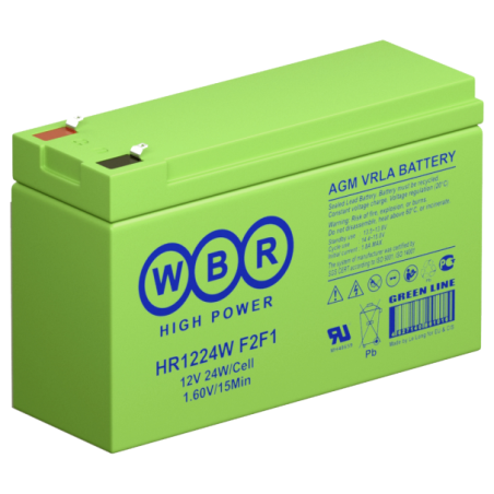 Батарея CSB HR 1224W (12V, 5.5Ah)