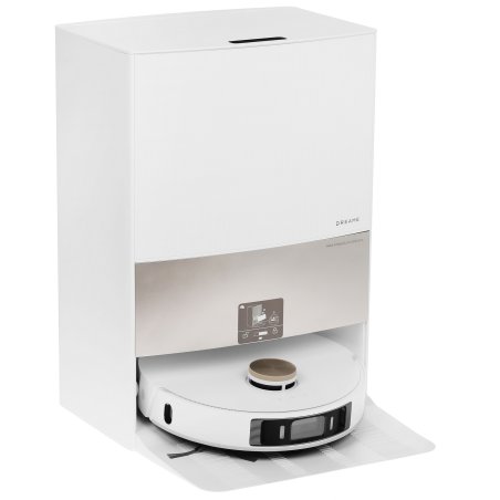 Робот-пылесос DreameBot RLX41CE L20 Ultra Complete белый, 75 Вт, 6400 мА·ч Li-Ion, уборка сухая/влажная, пылесборник контейнер 0.35 л