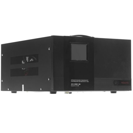 Стабилизаторы напряжения Ресанта АСН-10 000/1-ЭМ 63/1/8 Стабилизатор 220В±2%, Габариты 400х323х183, Вес 24 кг