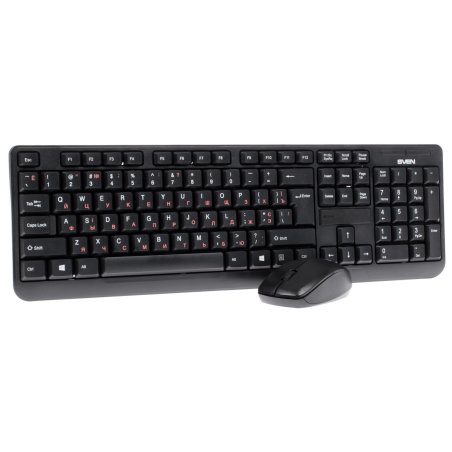 Комплект клавиатура + мышь Sven Comfort 3300 Wireless Беспроводной SV-03103300WB