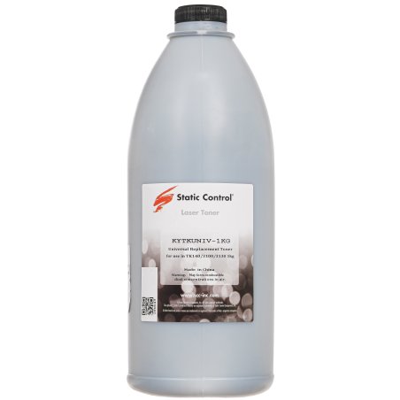 Тонер Static Control KYTKUNIV-1KG черный флакон 1000гр. для принтера Kyocera TK-120/130/140/160/170/1130/1140/3100/3110/3120/3130/4105/435