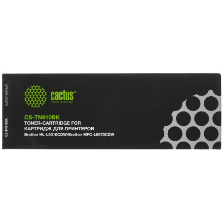 Картридж лазерный Cactus CS-TN910BK черный (9000стр.) для Brother HL-L9310CDW/Brother MFC-L9570CDW