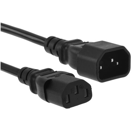 Кабель UPS to устройство 220V (IEC-320-C13/C14) 3м, 3G 0,75мм медь, Telecom