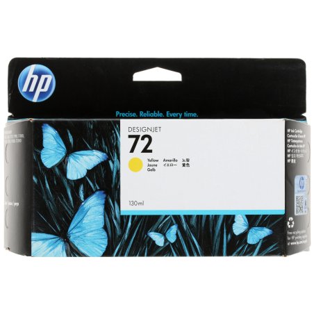 Картридж струйный HP №72 C9373A желтый для HP DJ T1100/T610 (130мл)