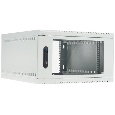 Шкаф телеком. настен, 6U, 600x650 дверь стекло (ШРН-6.650) (1 коробка)