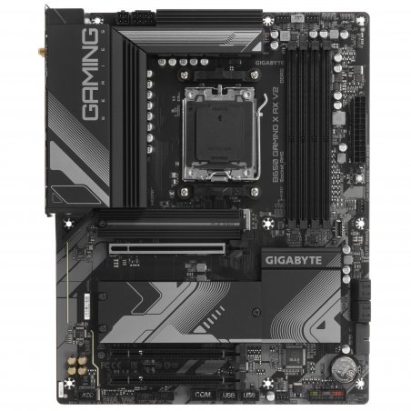 Материнская плата Gigabyte B650 GAMING X AX V2, AM5, AMD B650, 4xDDR5, 4xSATA, 3xM.2, 1xPCIe 4.0 x16, DisplayPort, HDMI, 1x2.5Gb LAN, USB Type-C, 3x3.5 мм, 7.1, ATX