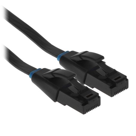 Патч-корд Vention прямой UTP cat.6, RJ45 - 1,5м. плоский черный
