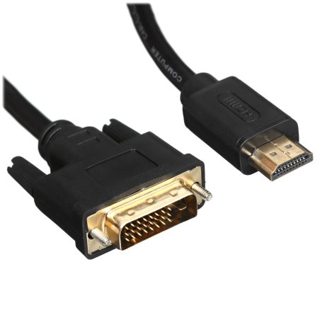 Кабель HDMI to DVI-D (19M -25M) 2м, TV-COM <LCG135E-2M>