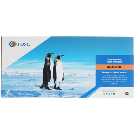 Картридж лазерный G&G GG-CE400A черный (5500стр.) для HP LJ Enterprise 500 M551n/MFP M575dn/MFP M570dn