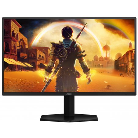 Монитор 24.5" AOC 25G42E IPS 1920x1080, 180 Гц, 1 мс, 16:9, 300 кд/м², HDMI 2.0, DP 1.4, 3.5 Jack, HDR10, Adaptive-Sync, VESA 100x100, черный