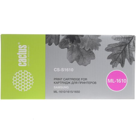 Картридж лазерный Cactus CS-S1610 (ML-1610) черный (2000 стр.) для SAMSUNG ML-1610/ 1615/ 1650
