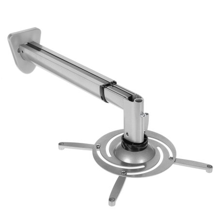 Кронштейн для проектора Cactus CS-VM-PR05BL-AL серебристый макс.10кг настенный и потолочный поворот и наклон