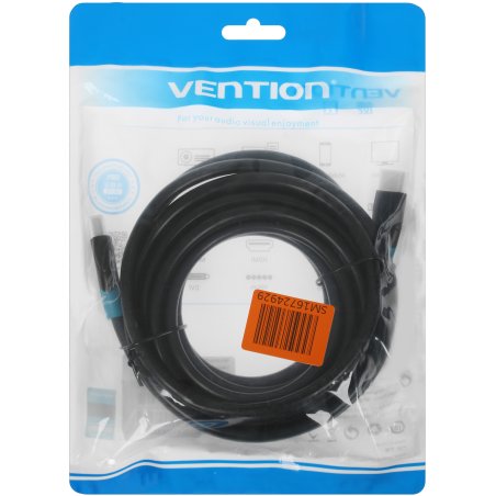Кабель Vention HDMI High speed v2.0 with Ethernet 19M/19M - 5м