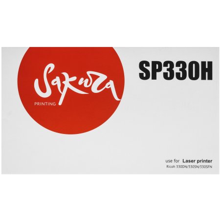 Картридж лазерный Sakura SP330H для Ricoh, черный, 7000 к.