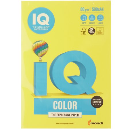 Бумага Silwerhof IG50 A4/80г/м2/500л./горчичный