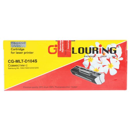 Картридж лазерный Colouring CG-MLT-D104S черный (1500 стр.) для Samsung ML-1666/1660/1661/1665/1676/1670/1673/1674/1678/1860/1861/1865W/SCX3201/3206/3217/3218/3200/SCX-3205w