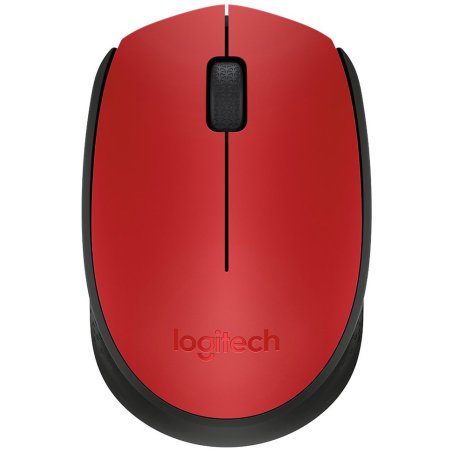 Мышь беспроводная Logitech M171 синий, 1000 dpi, радиоканал, USB, кнопки - 3