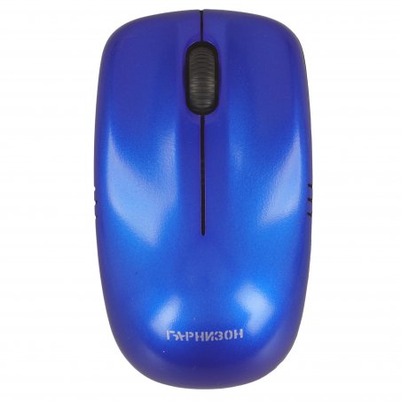Мышь беспроводная Гарнизон GMW-400B синий, 1200 dpi, радиоканал, USB, кнопки - 3