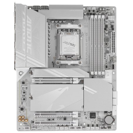 Материнская плата Gigabyte X870 AORUS ELITE WIFI7, AM5, AMD X870, 4xDDR5, 4xSATA, 4xM.2, 1xPCI-E 5.0 x16, 1xPCI-E 4.0 x4, 1xPCI-E 3.0 x2, 1xHDMI, 1x 2.5Gb LAN, 4xUSB-A 3.2 Gen 1, 2xUSB-A 3.2 Gen 2, 4xUSB-A 2.0, 2xUSB-C 4.0, 2x3.5 мм, 7.1, ATX