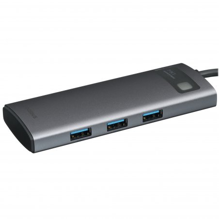 Док-станция Baseus Metal Gleam Series Space Grey (B00030708811-00)