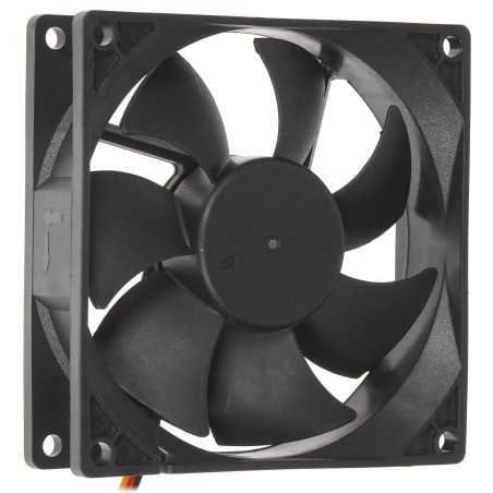 Вентилятор для корпуса Gembird D50SM-12AS черный 50мм 4500rpm 24db 3-pin 827