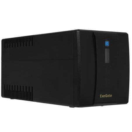 Источник бесперебойного питания ExeGate EP285511RUS SpecialPro Smart LLB-1600.LCD.AVR.EURO.RJ.USB 1600VA/950W, LCD, AVR, 4 евророзетки, RJ45/11, USB, черный