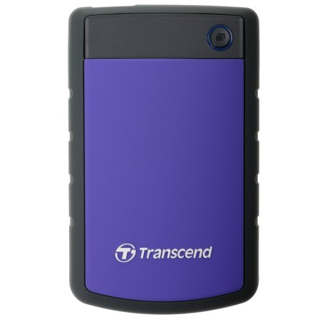 Внешний HDD Transcend USB 3.0 1Tb TS1TSJ25H3P StoreJet 25H3P (5400 об/мин) 2.5" фиолетовый