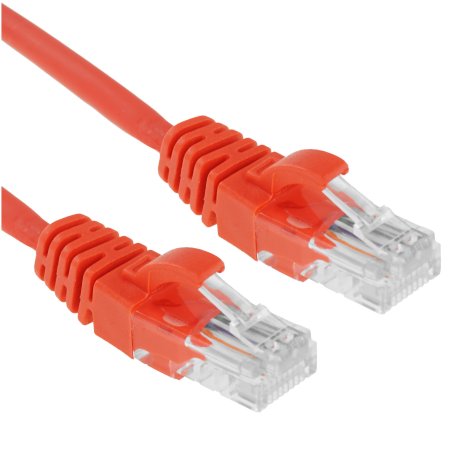 Патч-корд U/UTP Rexant CAT 5e, RJ45-RJ45, 26AWG, ZH нг(А)-HF, красный,  2м