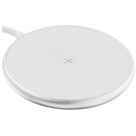Беспроводное зарядное устройство OLMIO MagCharge, QI, 15W, белое