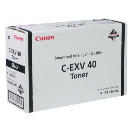 Картридж лазерный Canon C-EXV40 TONER BK EURC-EXV40 3480B006 черный (6000стр.) для Canon iR1133/1133A/1133iF