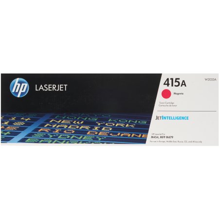 Картридж лазерный HP 415A W2033A пурпурный для HP HP LJ M454/MFP M479 (2100стр.)