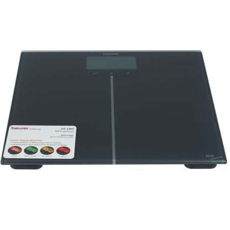 Весы напольные электронные Beurer GS280 BMI макс.180кг черный