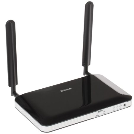 Роутер беспроводной D-Link DSL-2640U/R1A ADSL2+ черный ANNEX А