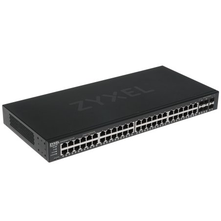 Коммутатор Zyxel GS1920-48v2 Hybrid Smart switch Zyxel Nebula Flex, 44xGE, 4xCombo (SFP/RJ-45), 2xSFP, Standalone / cloud management