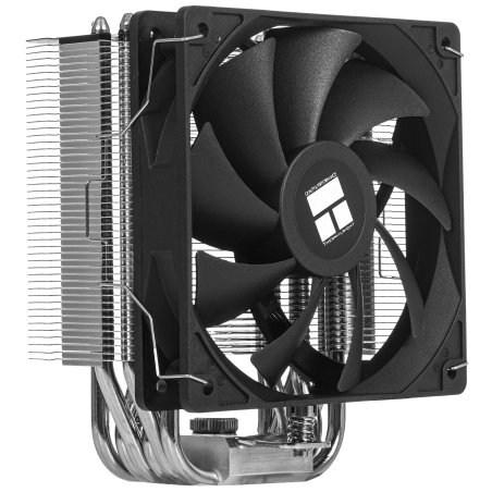 Кулер для процессора Thermalright Burst Assassin 120 SE черный/серебристый (4-pin PWM, 148мм, Al/Cu, 6x6мм, 1x120мм, 66.17CFM, 25.6dBA, 1550RPM, S: 1851/1700/1200/115X, AM5/AM4)