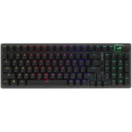 Клавиатура ASUS Strix Scope II 96 гибридная, Bluetooth, радиоканал, чёрный