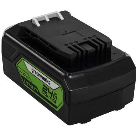 Аккумулятор Greenworks G24B4II 24v, li-ion, 4 А·ч, пиковый ток 55А [2938407]