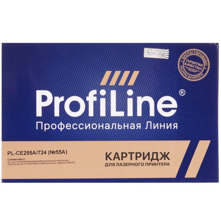 Картридж лазерный ProfiLine PL-CE255A/724 для принтеров HP LJ P3010/3015d/3015dn/3015n/3015x/3016/MFP M525/Canon LBP6750dn/6780x 6000 копий