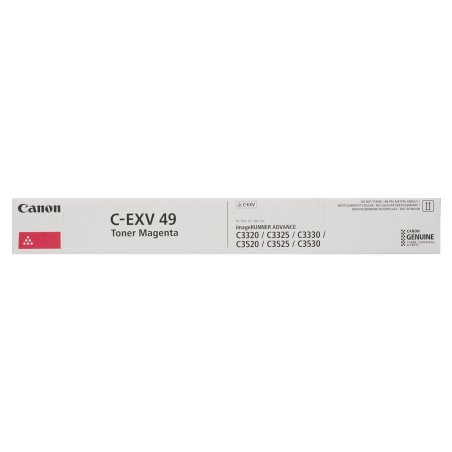 Картридж лазерный Canon C-EXV49M (8526B002) пурпурный (19 000 стр.) для iR-ADV C33xx